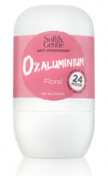 Soft & Gentle 0% Aluminium Anti-Perspirant Floral Roll On 50ml